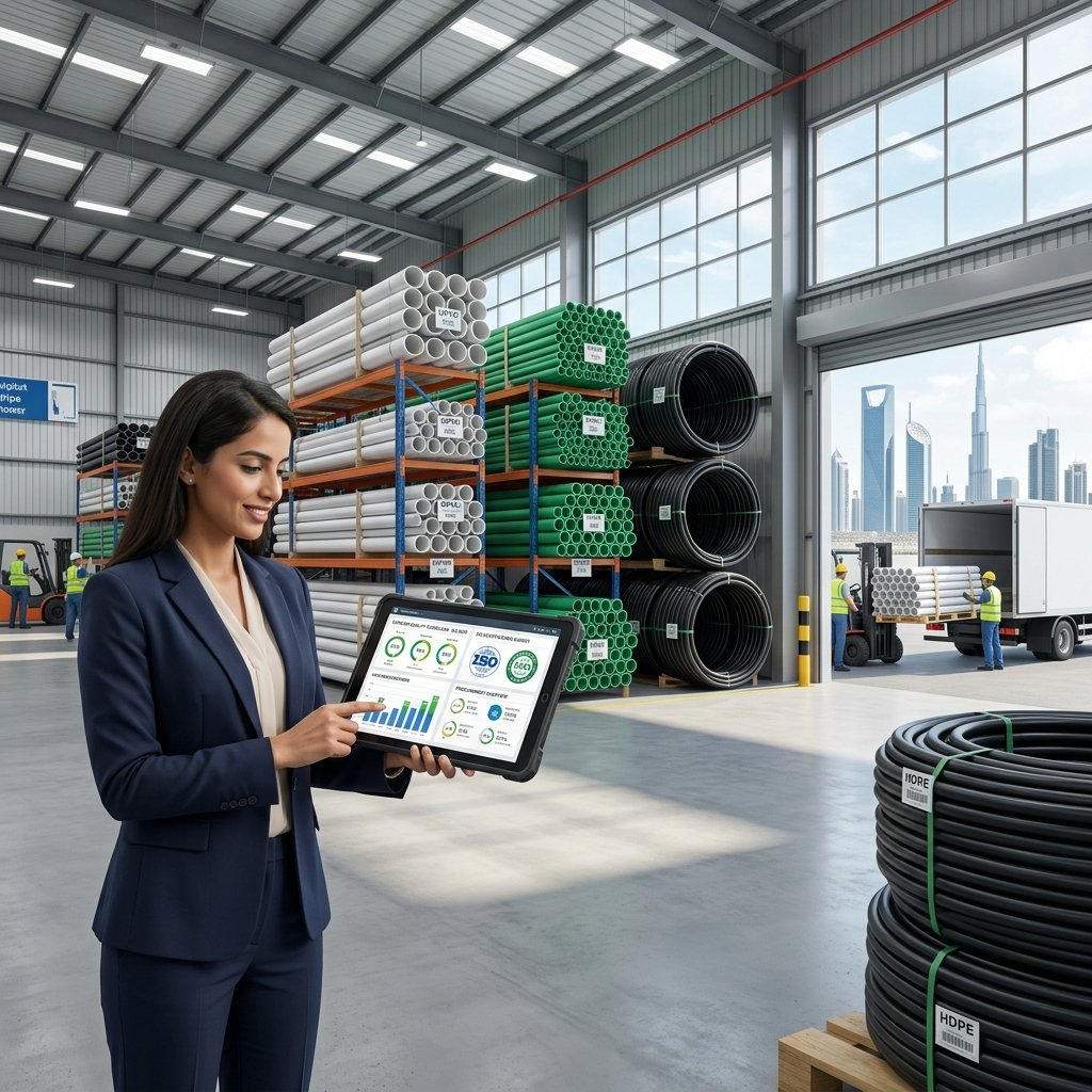 How to Choose a Reliable Pipe Supplier for UAE & GCC Projects