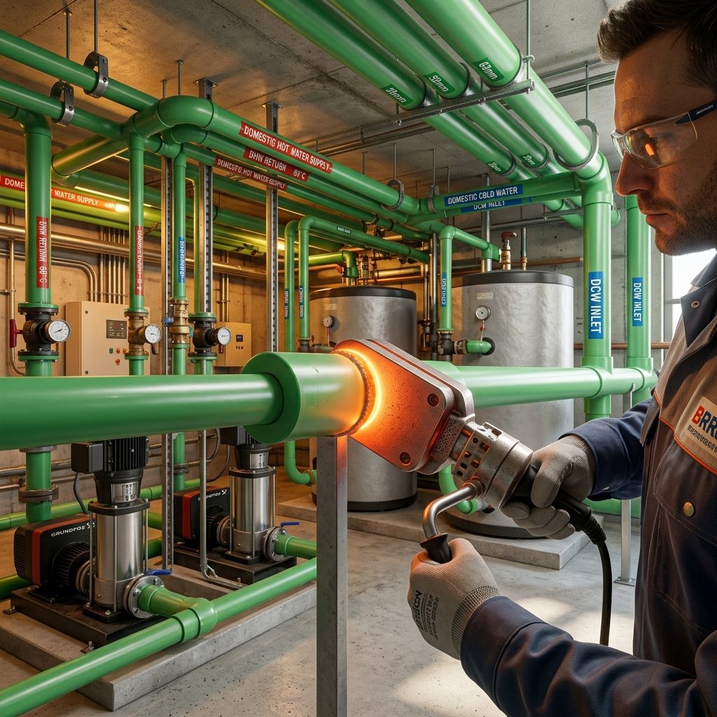 PPR Pipes for Hot Water Systems in GCC Commercial Buildings