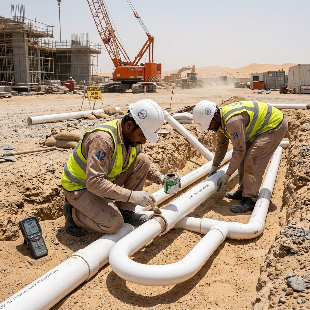 UPVC Pipe Installation Best Practices for Hot Gulf Climates