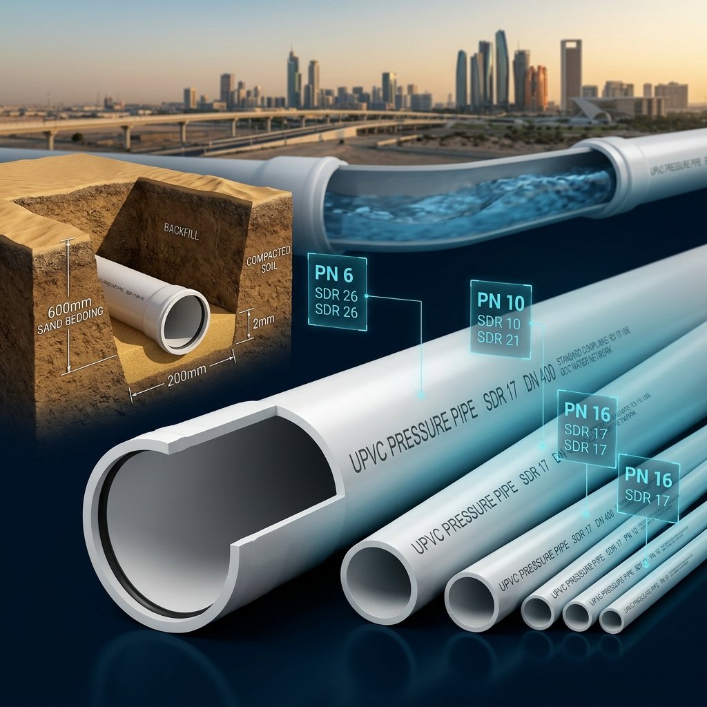 How to Select UPVC Pressure Pipes for GCC Water Networks